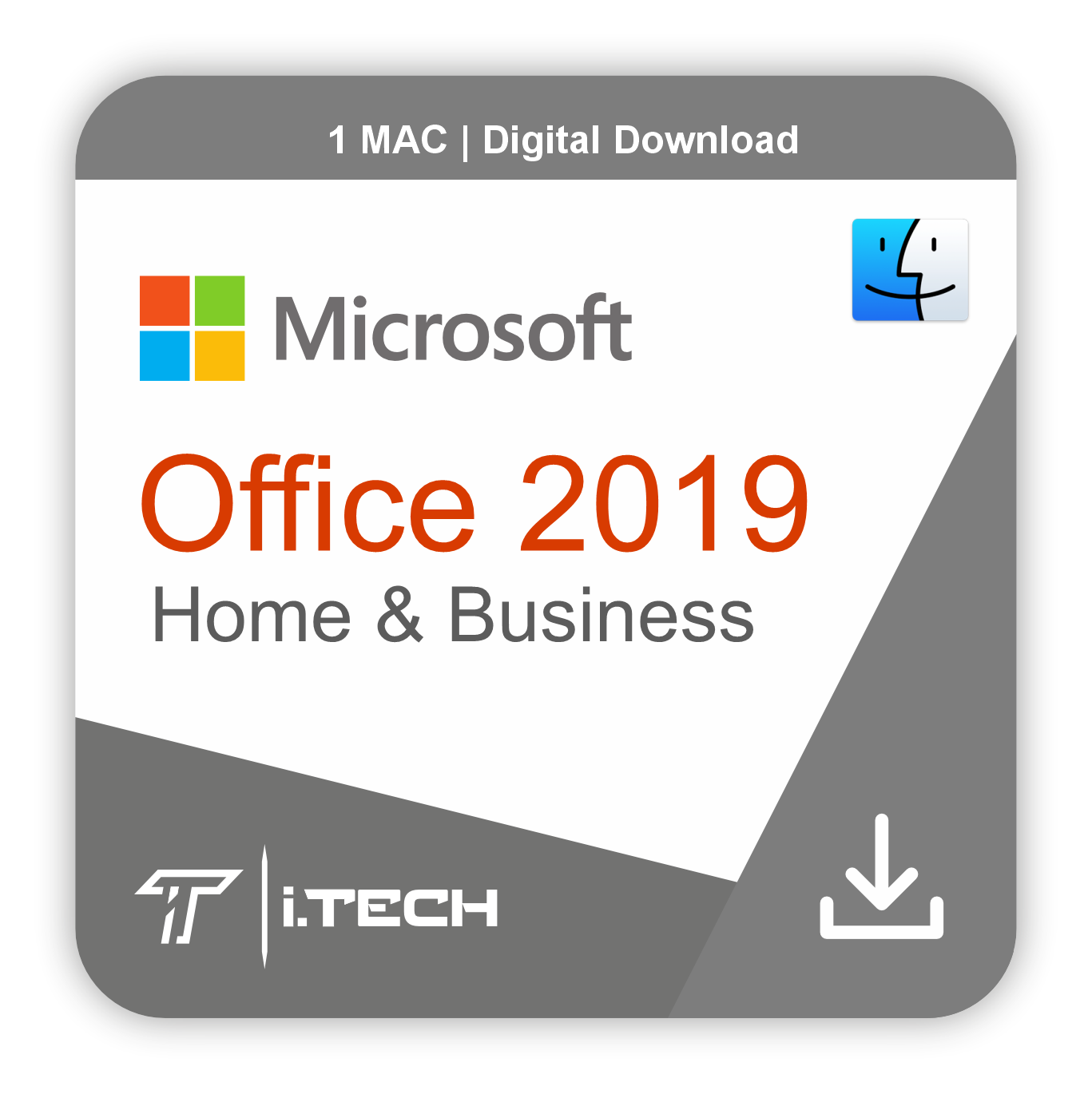 Office 2019 Home & Business for Mac | Digital License | Retail
