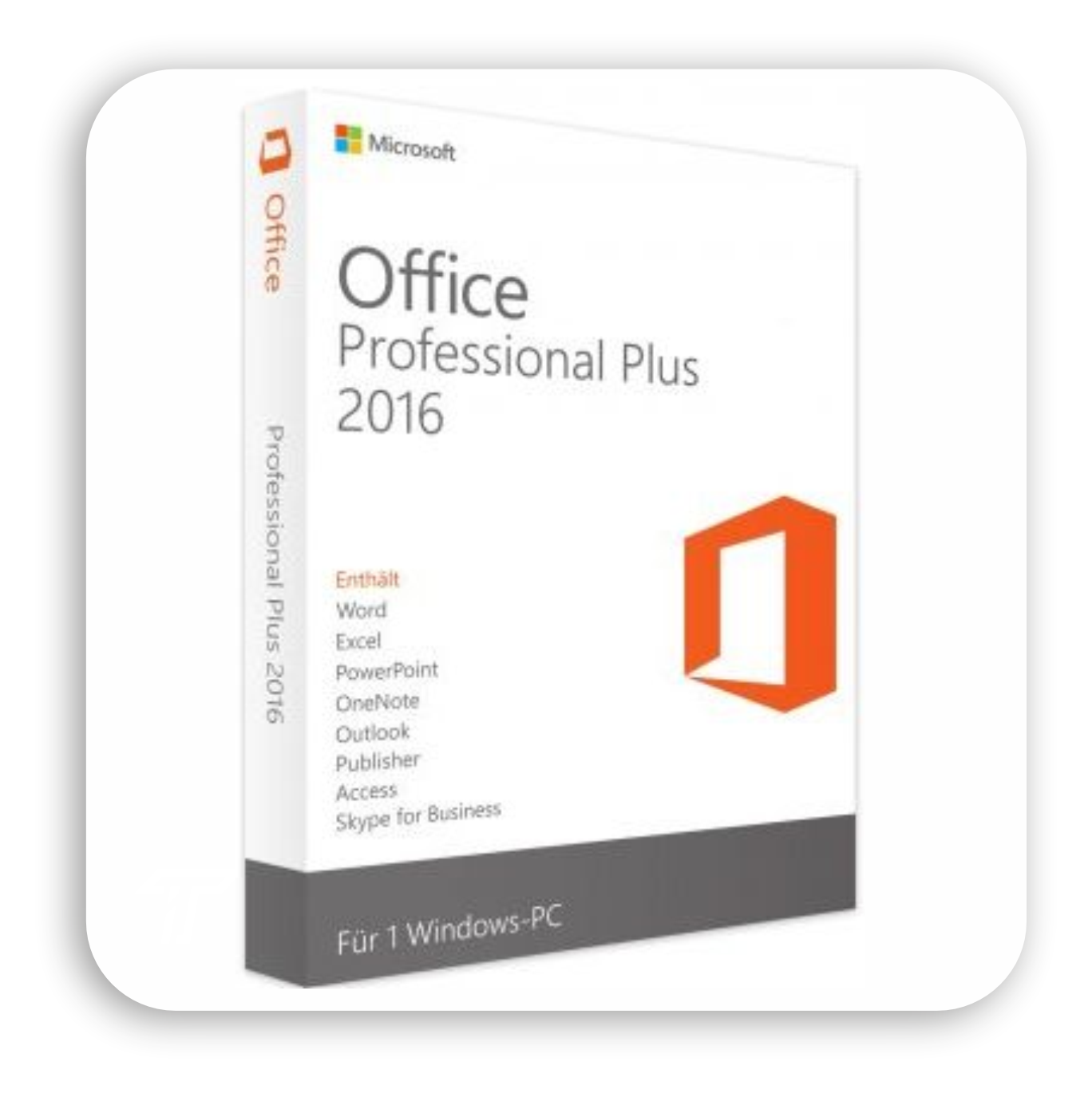 Office 2016 Professional Digital License | 32bit/64bit | Retail