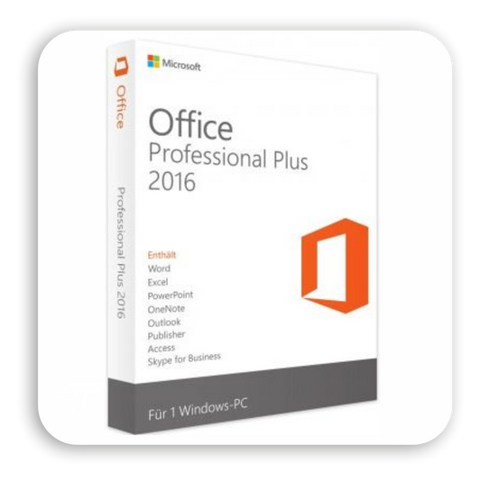 Office 2016 Professional Digital License | 32bit/64bit | Retail