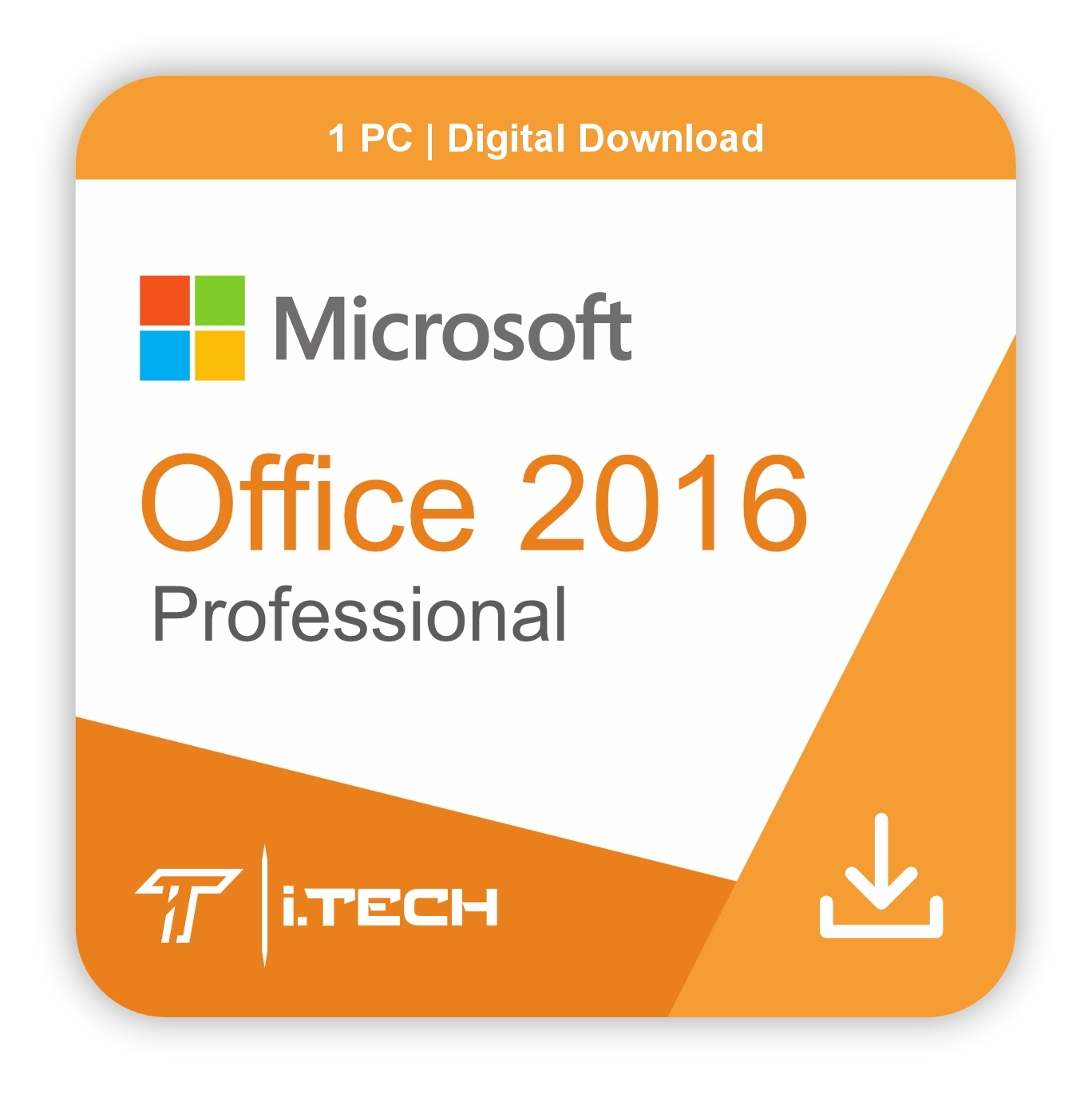 Office 2016 Professional Digital License | 32bit/64bit | Retail