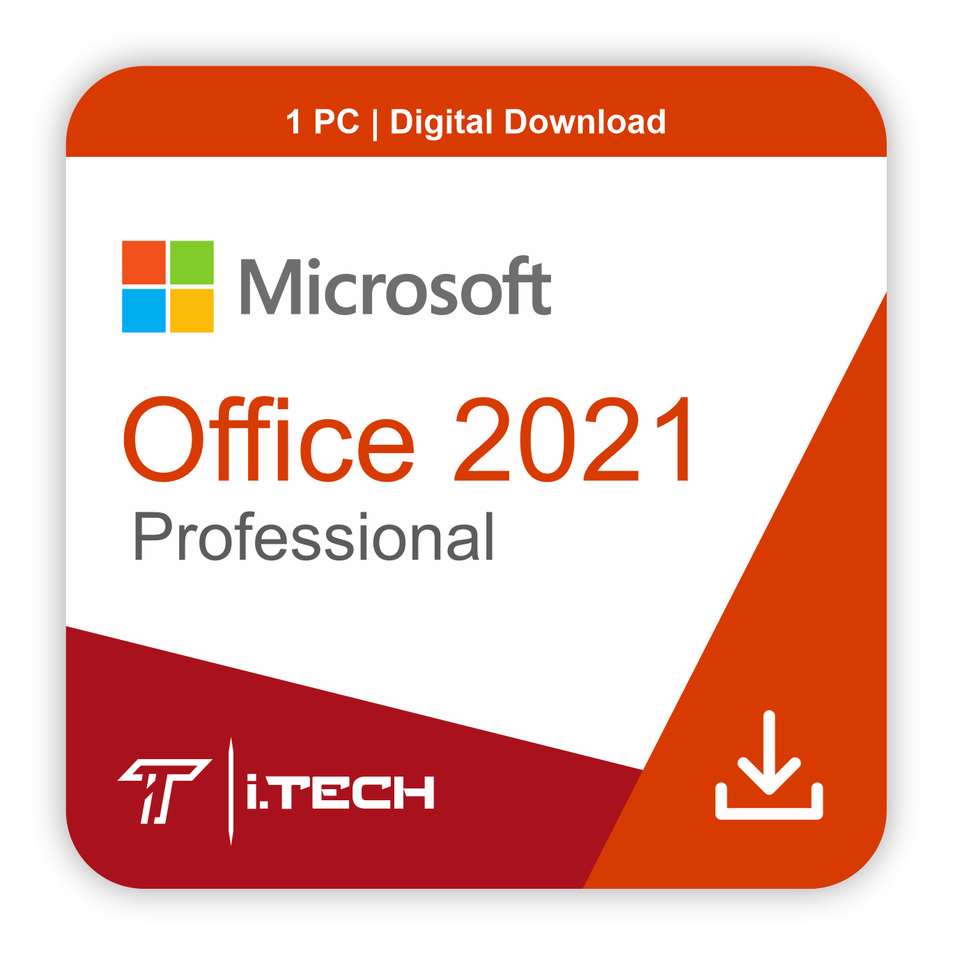 Office 2021 Professional Digital License | 32bit/64bit | Retail