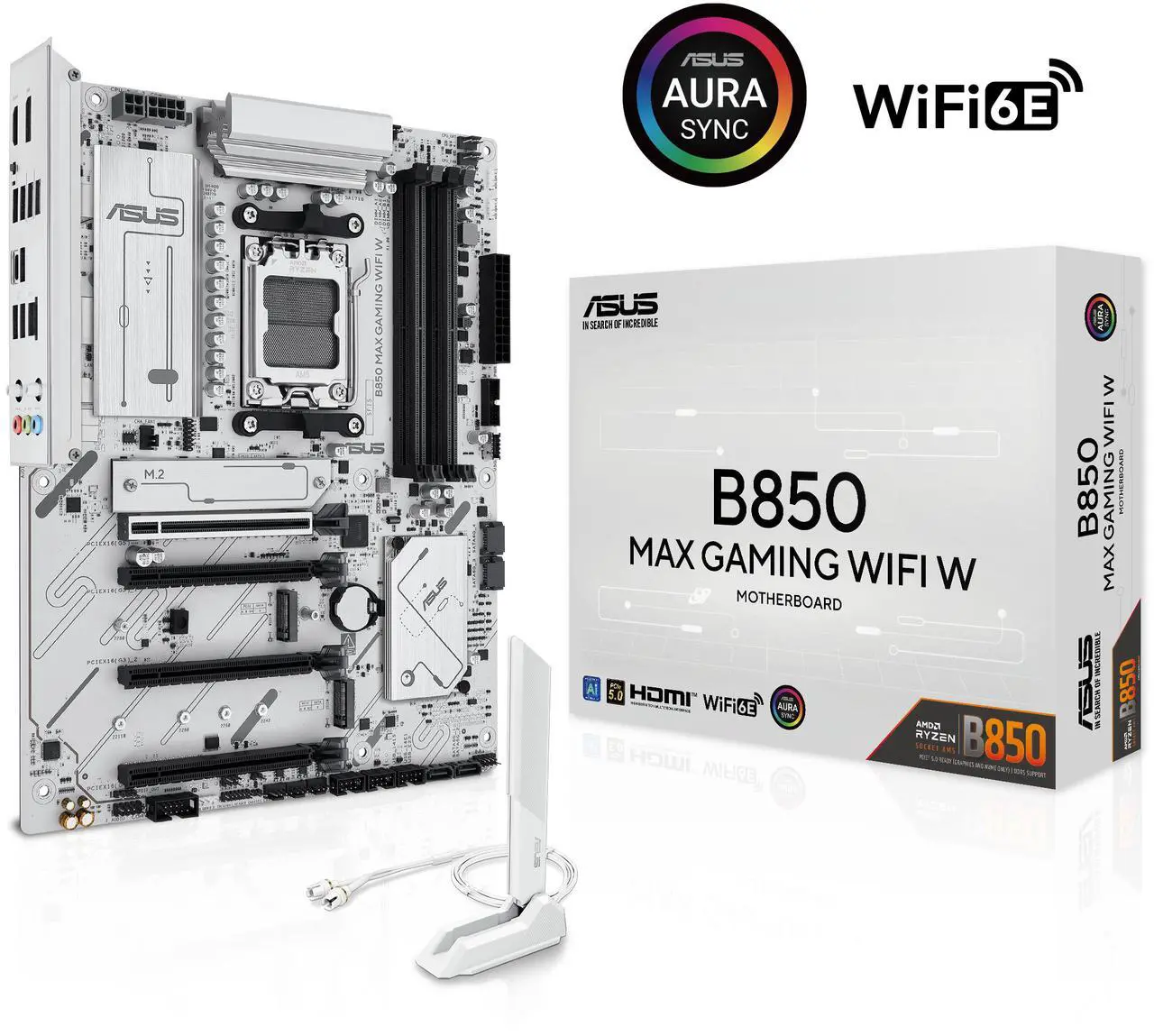 GAMING UPGRADE KIT | Ryzen 5 9600X & ARGB CPU Cooler | 16GB DDR5 6000MHz | 128GB SSD | ASUS B850 MAX
