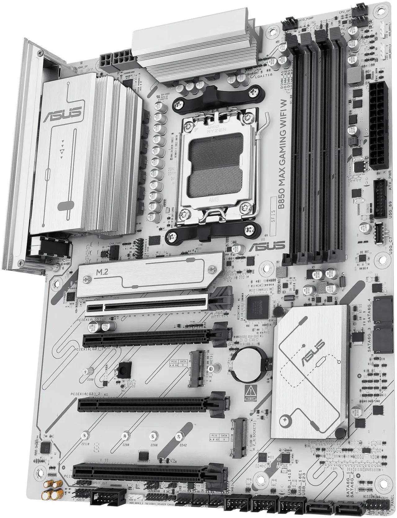 GAMING UPGRADE KIT | Ryzen 5 9600X & ARGB CPU Cooler | 16GB DDR5 6000MHz | 128GB SSD | ASUS B850 MAX