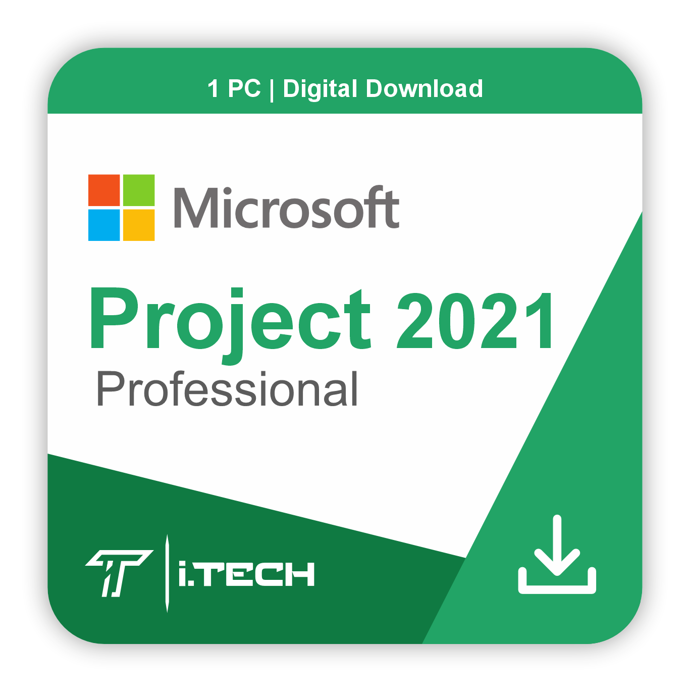 Project 2021 Professional Digital License | 32bit/64bit | Retail