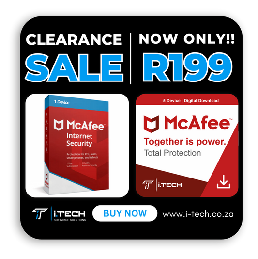 McAfee Antivirus  | 1 Device | 1 Year Key | Digital Download