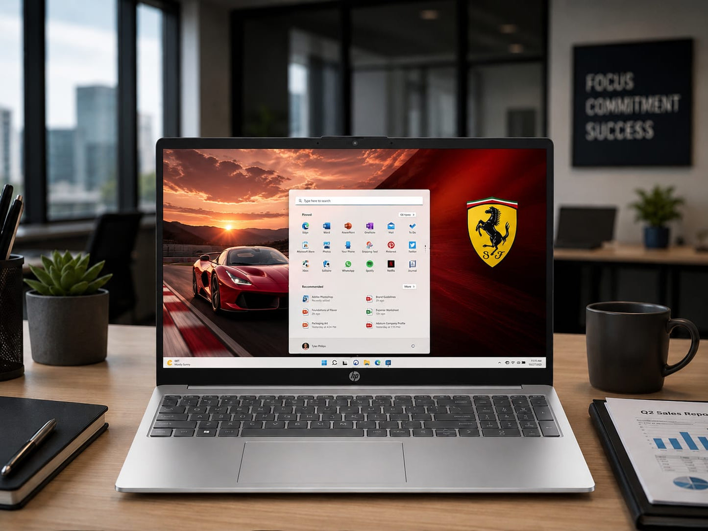 HP Laptop 15.6" FHD | AMD Ryzen 3 | 8GB DDR5 RAM | 256GB NVMe SSD | FREE Software Business Bundle  | FREE Delivery