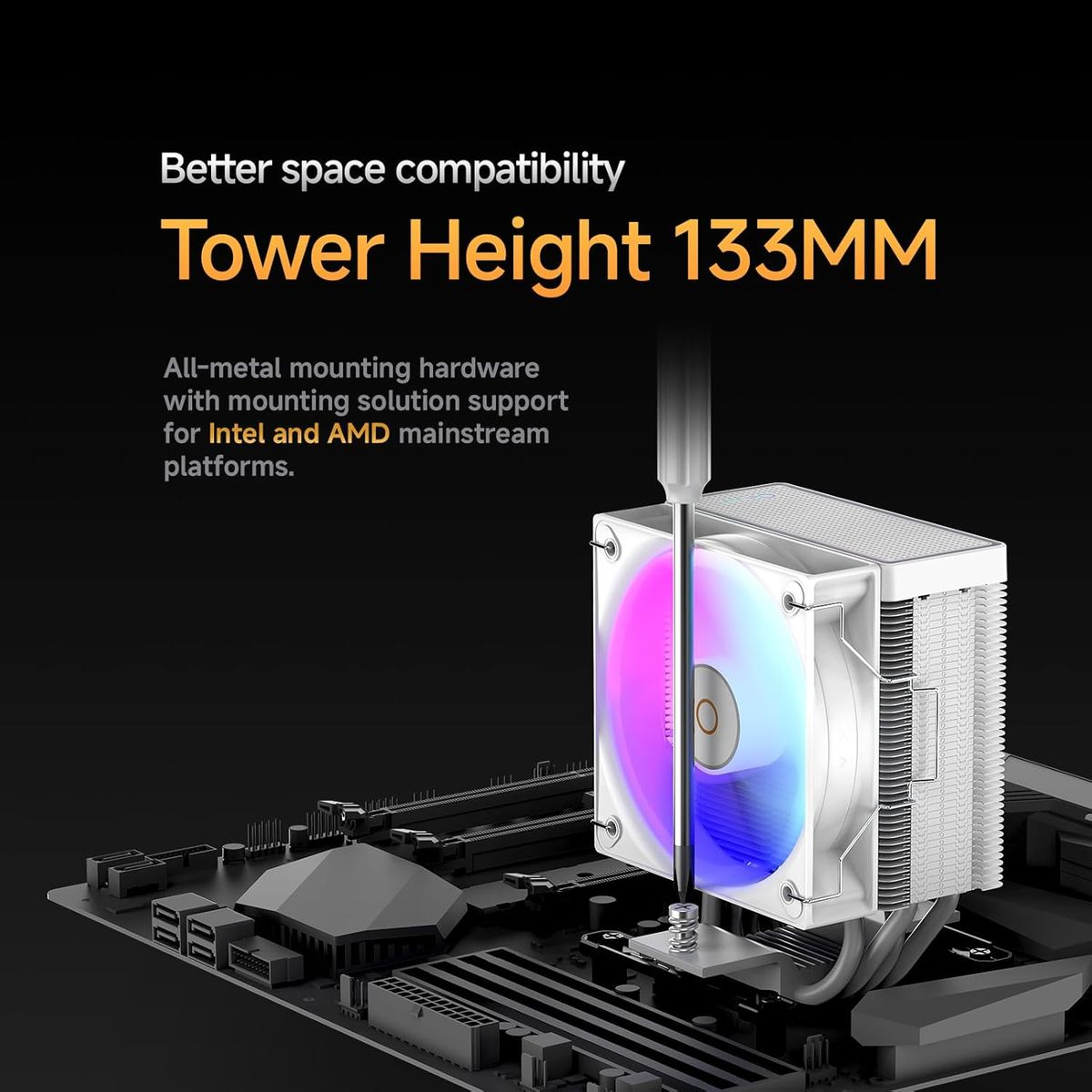 GAMING UPGRADE KIT | Ryzen 5 9600X & ARGB CPU Cooler | 16GB DDR5 6000MHz | 128GB SSD | ASUS B850 MAX