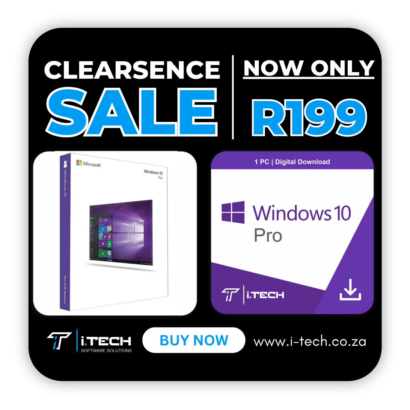 Windows 10 Professional | 32bit/64bit | 1 PC | ESD