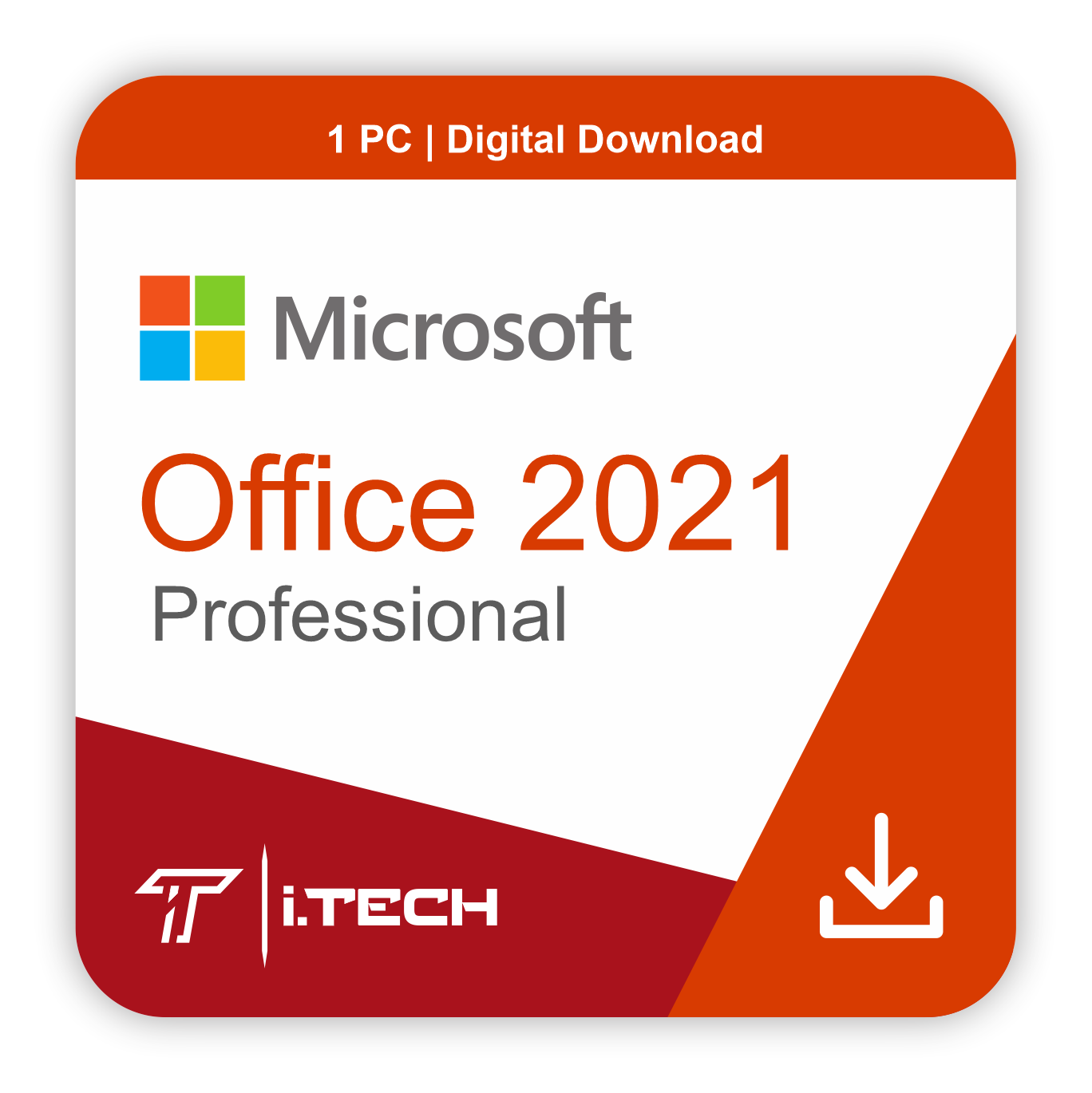 Office 2021 Professional Digital License, 32bit/64bit