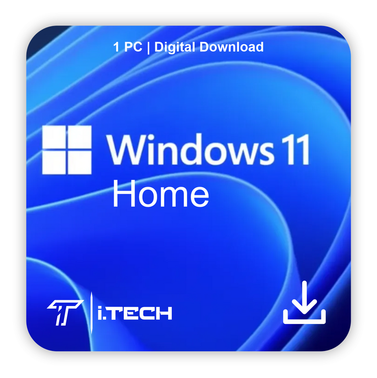 Windows 11 Home 32bit/64bit 1 PC ESD iTech Software Solutions